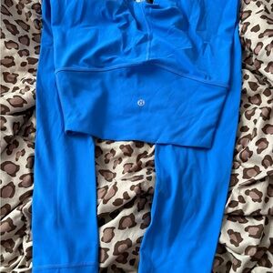 lululemon athletica Bright Blue Leggings